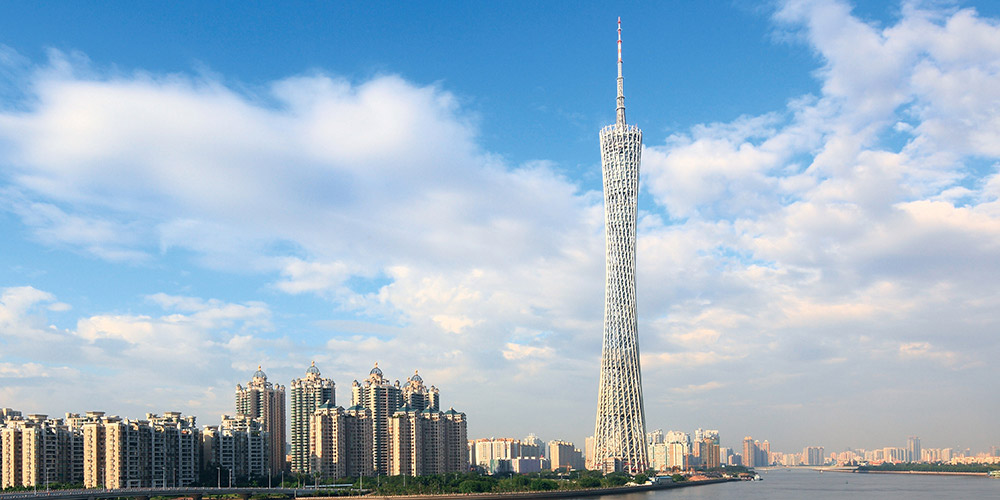 广州塔-胜游体育建筑装饰管合作案例